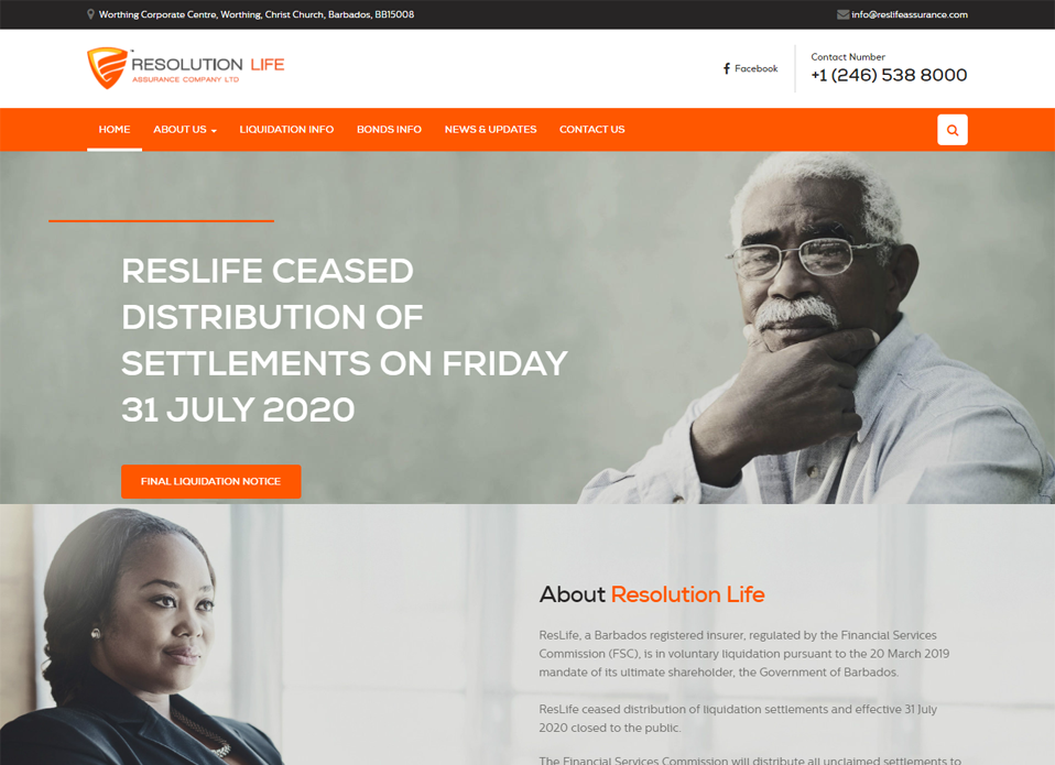 Boyce Suite Company Ltd.: Resolution Life Assurance Company Ltd. project - slide 2